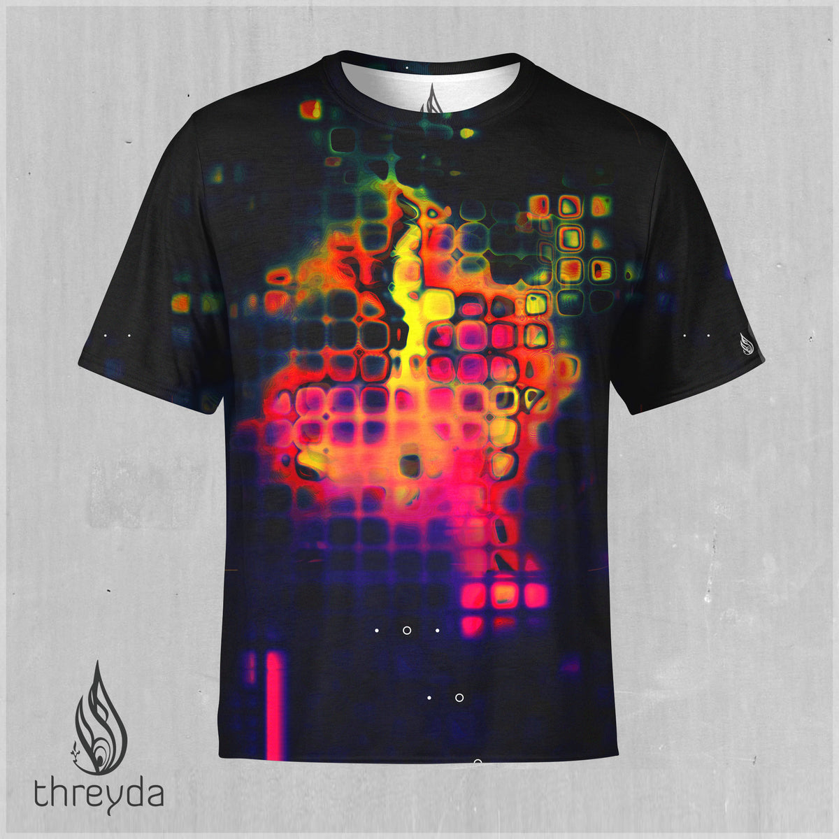 Gridwall Sublimation Tee by Matt Mills