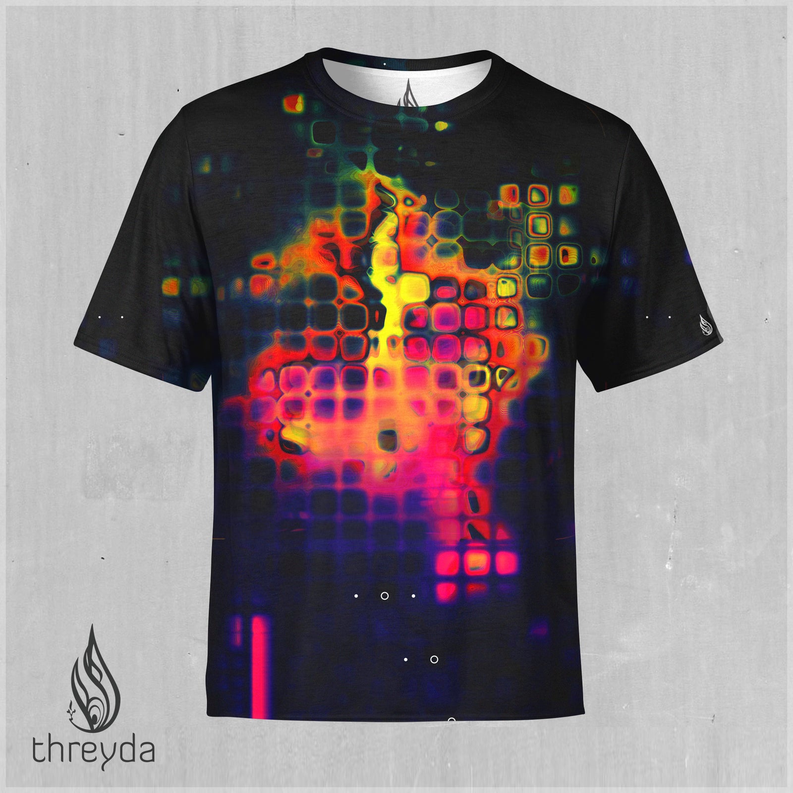 Gridwall Sublimation Tee by Matt Mills