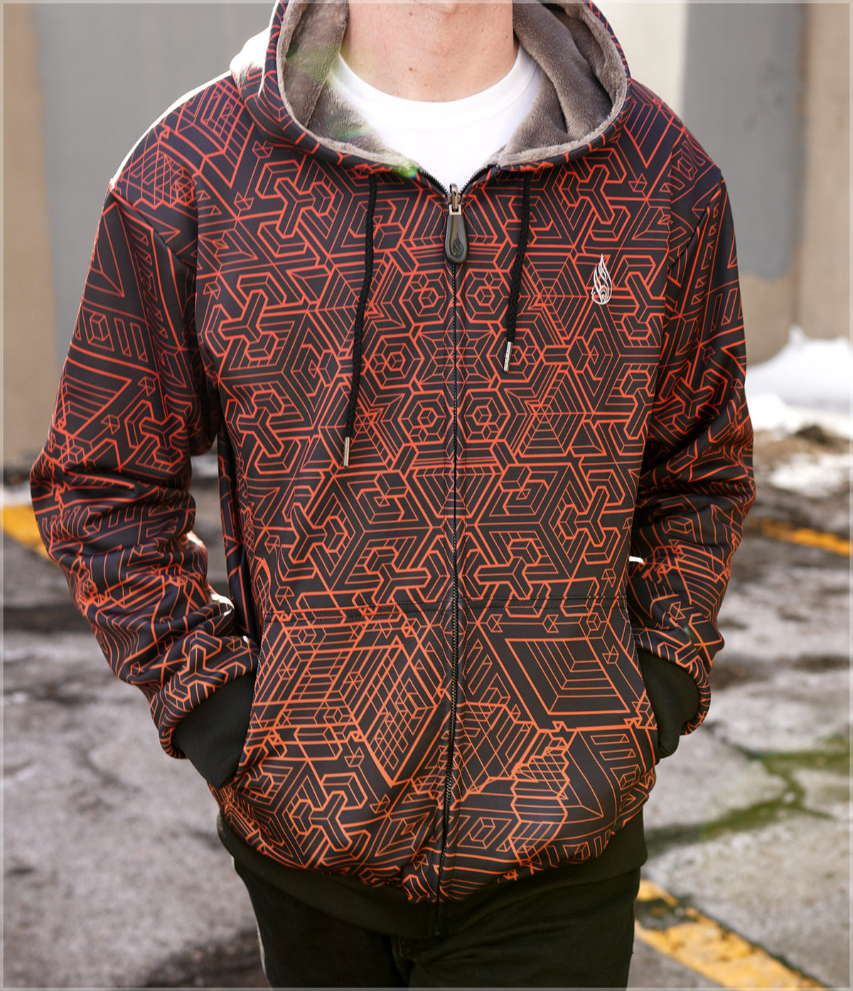 Mech 4 Sherpa Hoodie by Mike Cole - Backstock Available