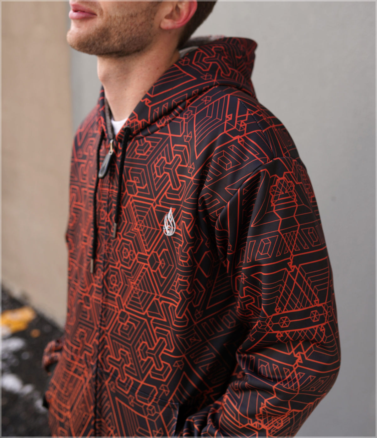 Mech 4 Sherpa Hoodie by Mike Cole - Backstock Available