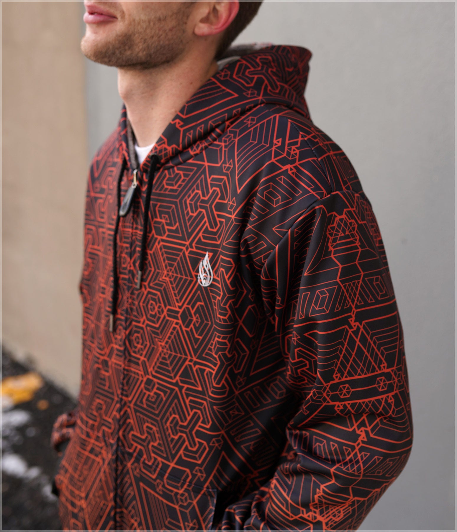 Mech 4 Sherpa Hoodie by Mike Cole - Backstock Available