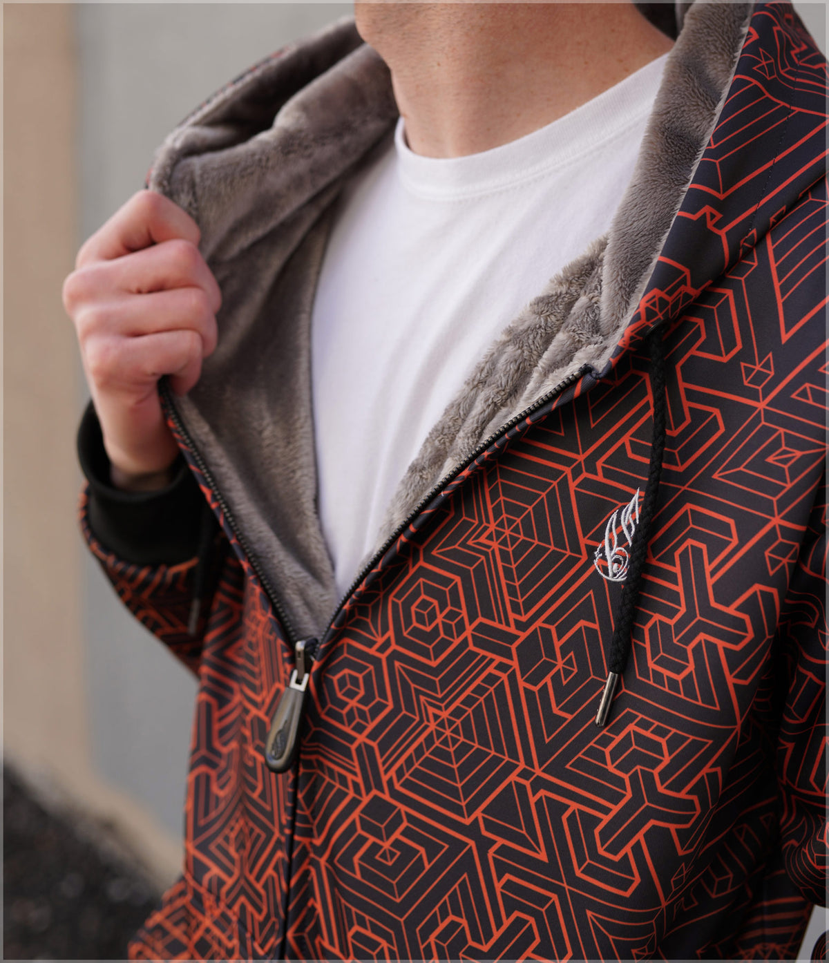 Mech 4 Sherpa Hoodie by Mike Cole - Backstock Available