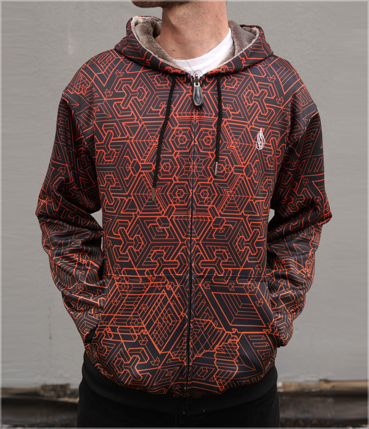 Mech 4 Sherpa Hoodie by Mike Cole - Backstock Available