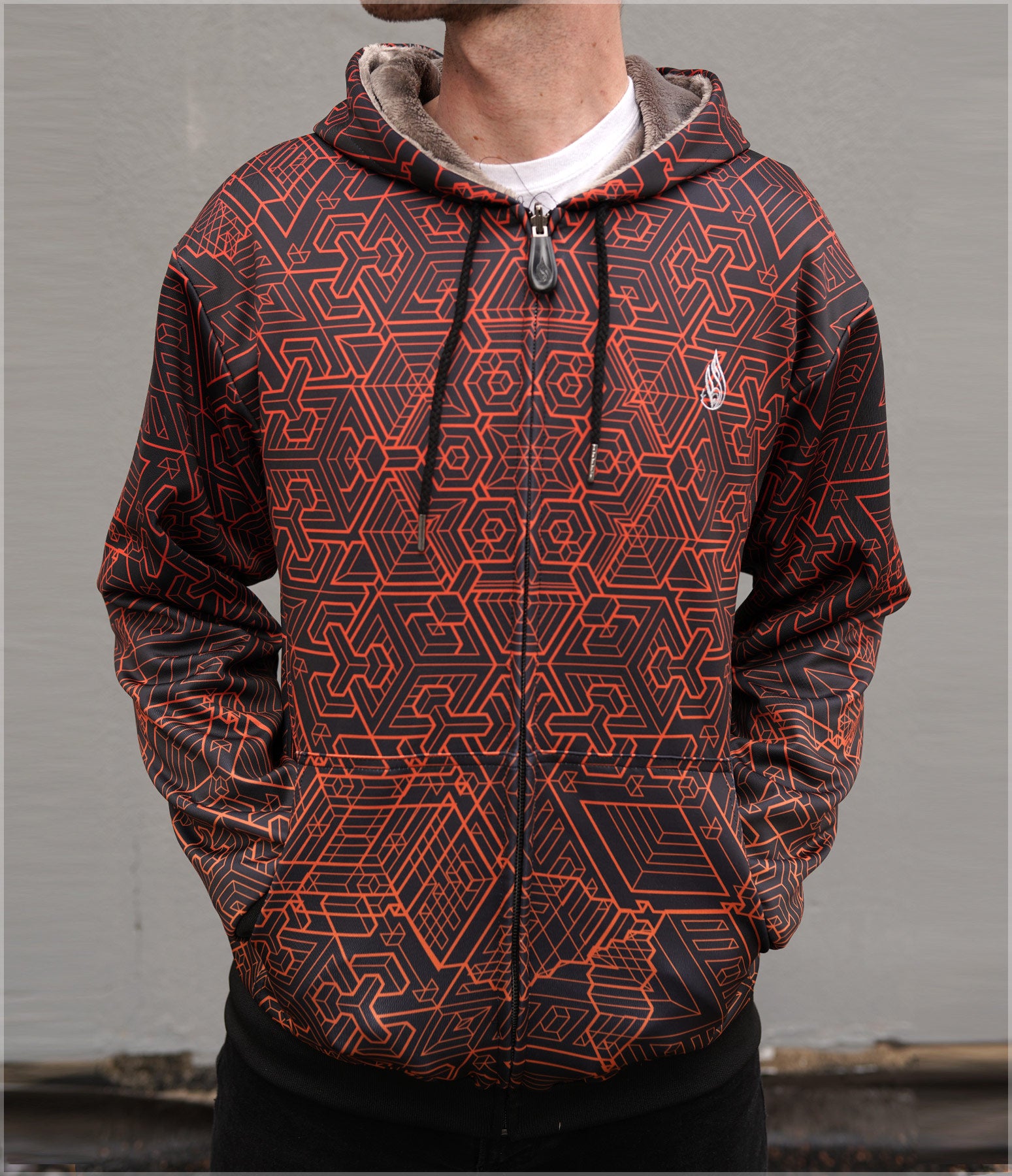 Mech 4 Sherpa Hoodie by Mike Cole - Backstock Available