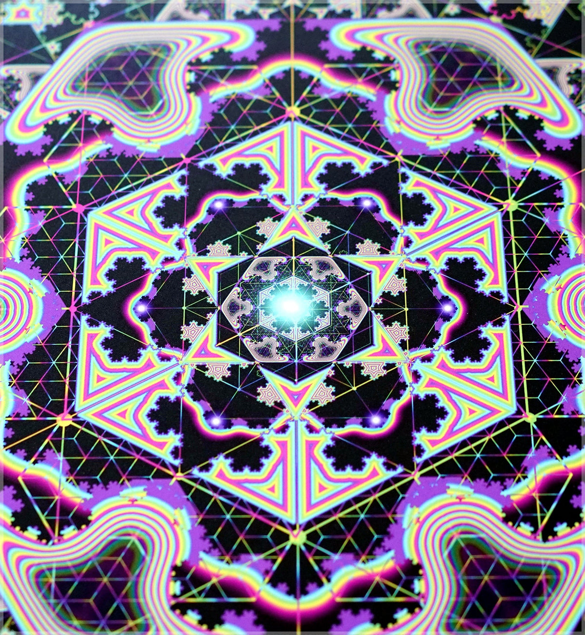 Microgram XL Diecut Aluminum Print by Samuel Farrand