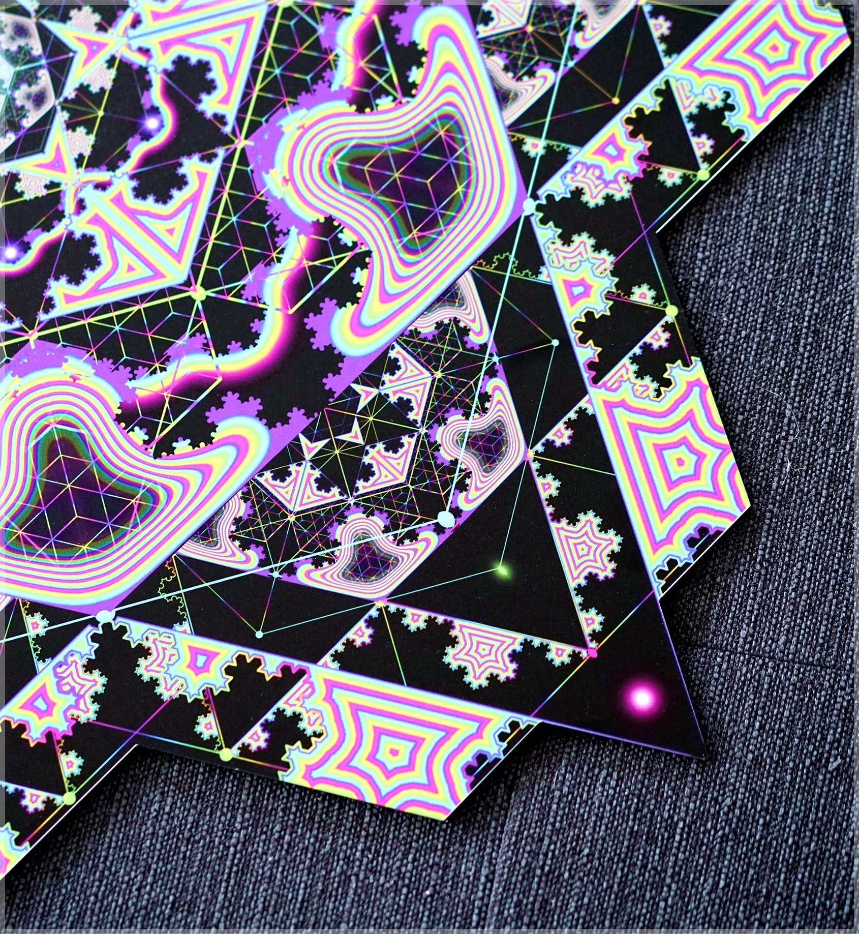 Microgram XL Diecut Aluminum Print by Samuel Farrand
