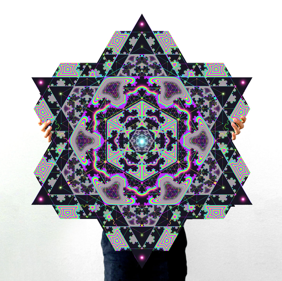 Microgram XL Diecut Aluminum Print by Samuel Farrand