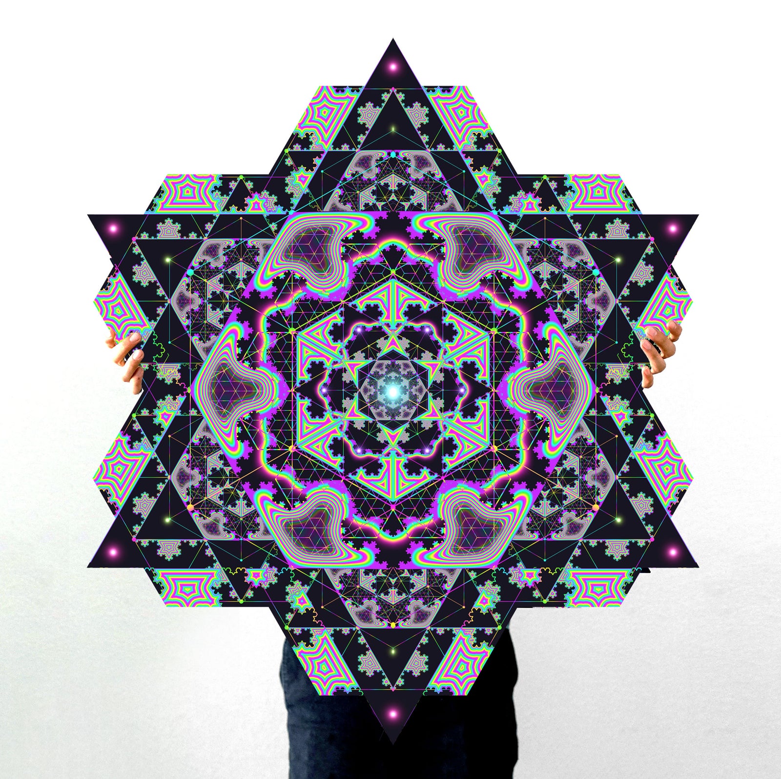 Microgram XL Diecut Aluminum Print by Samuel Farrand