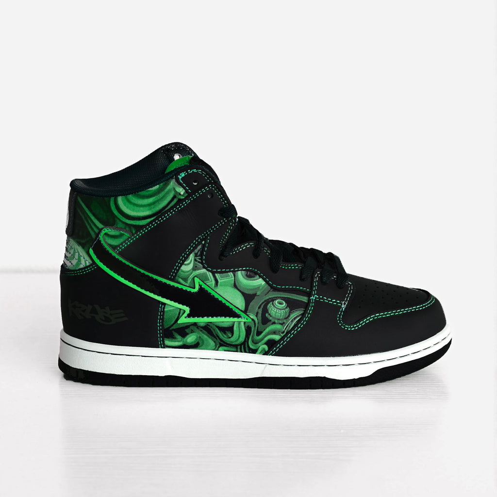 Virola Midnight High Top Shoes by Stephen Kruse