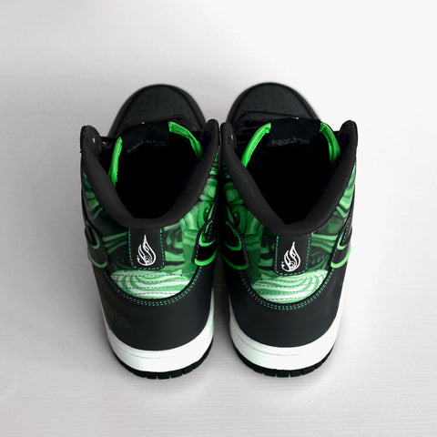 Virola Midnight High Top Shoes by Stephen Kruse