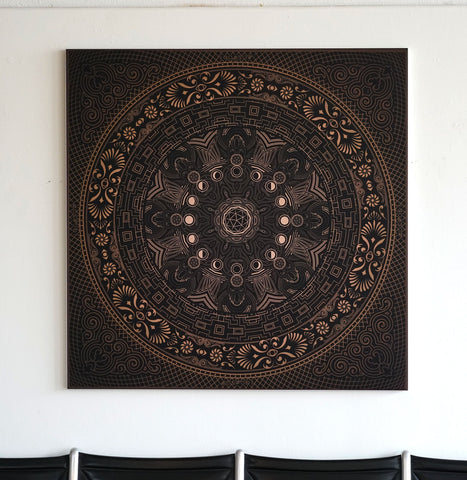 Lunar Monolith Print by Mugwort Designs