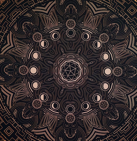 Lunar Monolith Print by Mugwort Designs