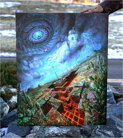 Monsoon Canvas by Jake Amason x Omeka One - Threyda Art and Apparel