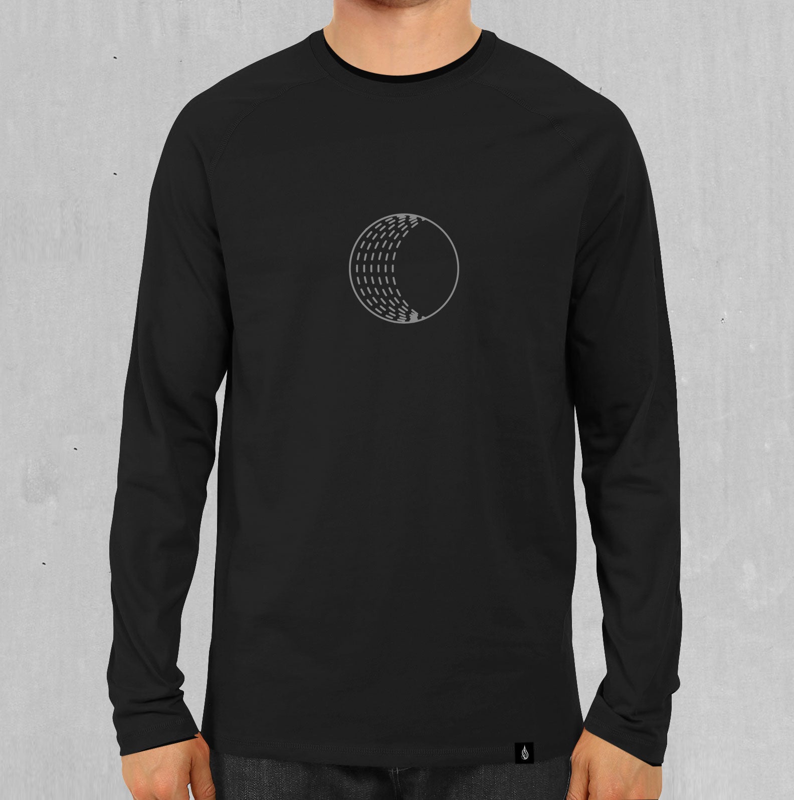 Tidal Screenprint Longsleeve Tee by Threyda