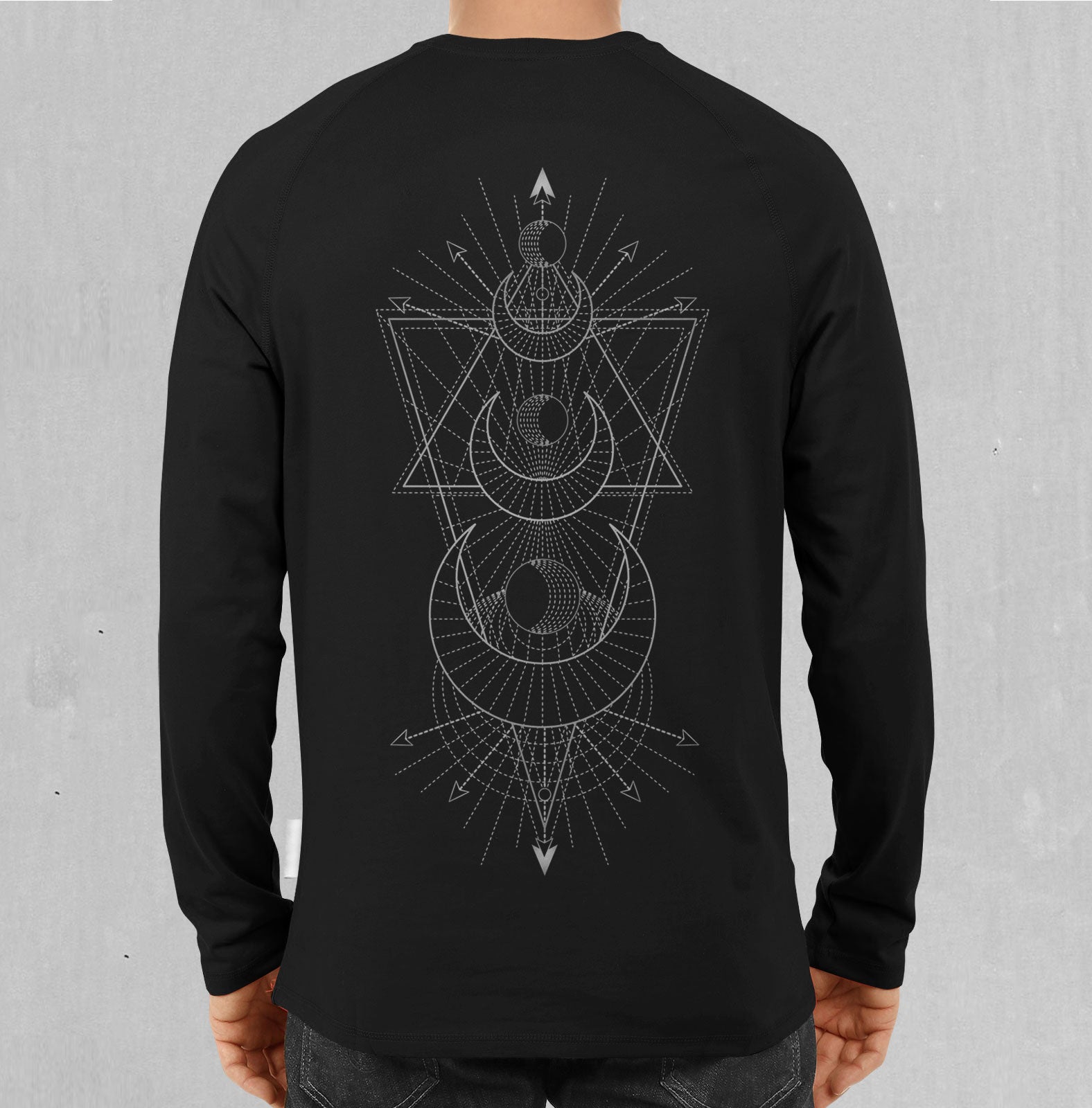 Tidal Screenprint Longsleeve Tee by Threyda