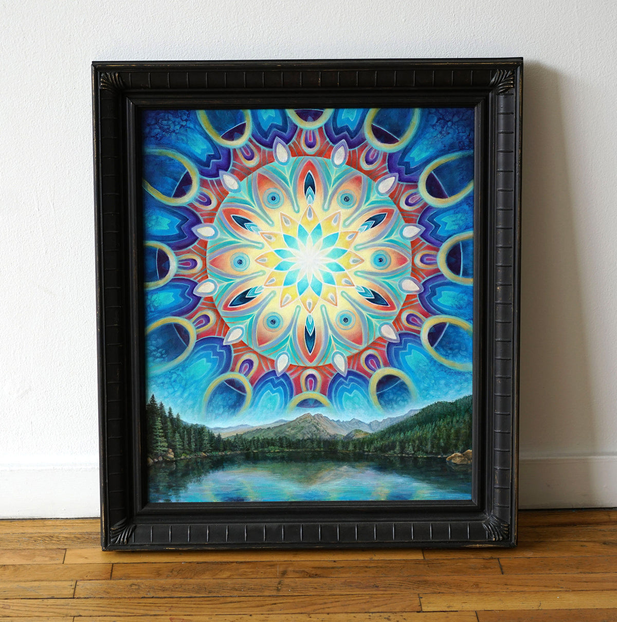Solshine Original Painting by Morgan Mandala - 48 Hour Auction