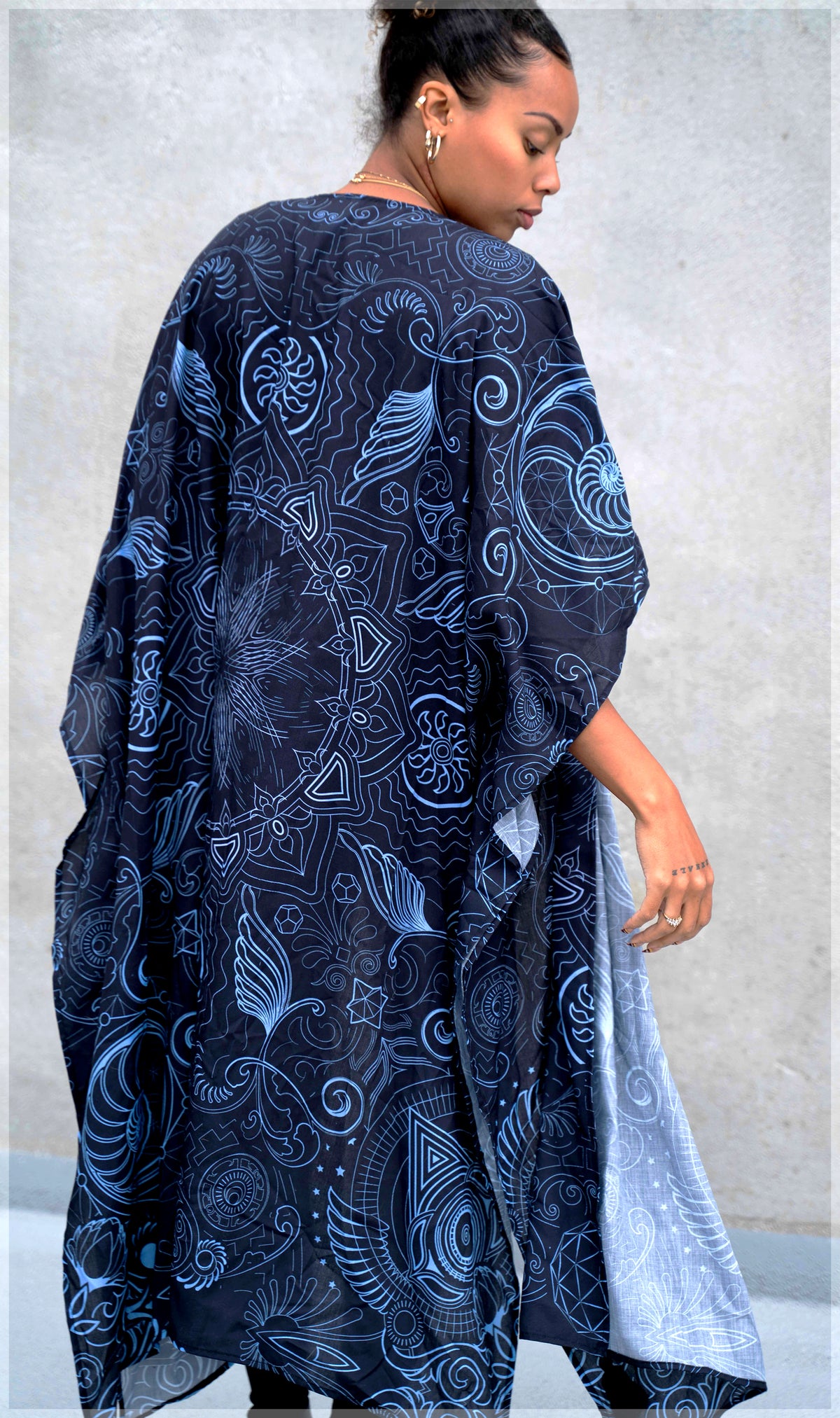 Arc Reactor Long Kimono by Mugwort