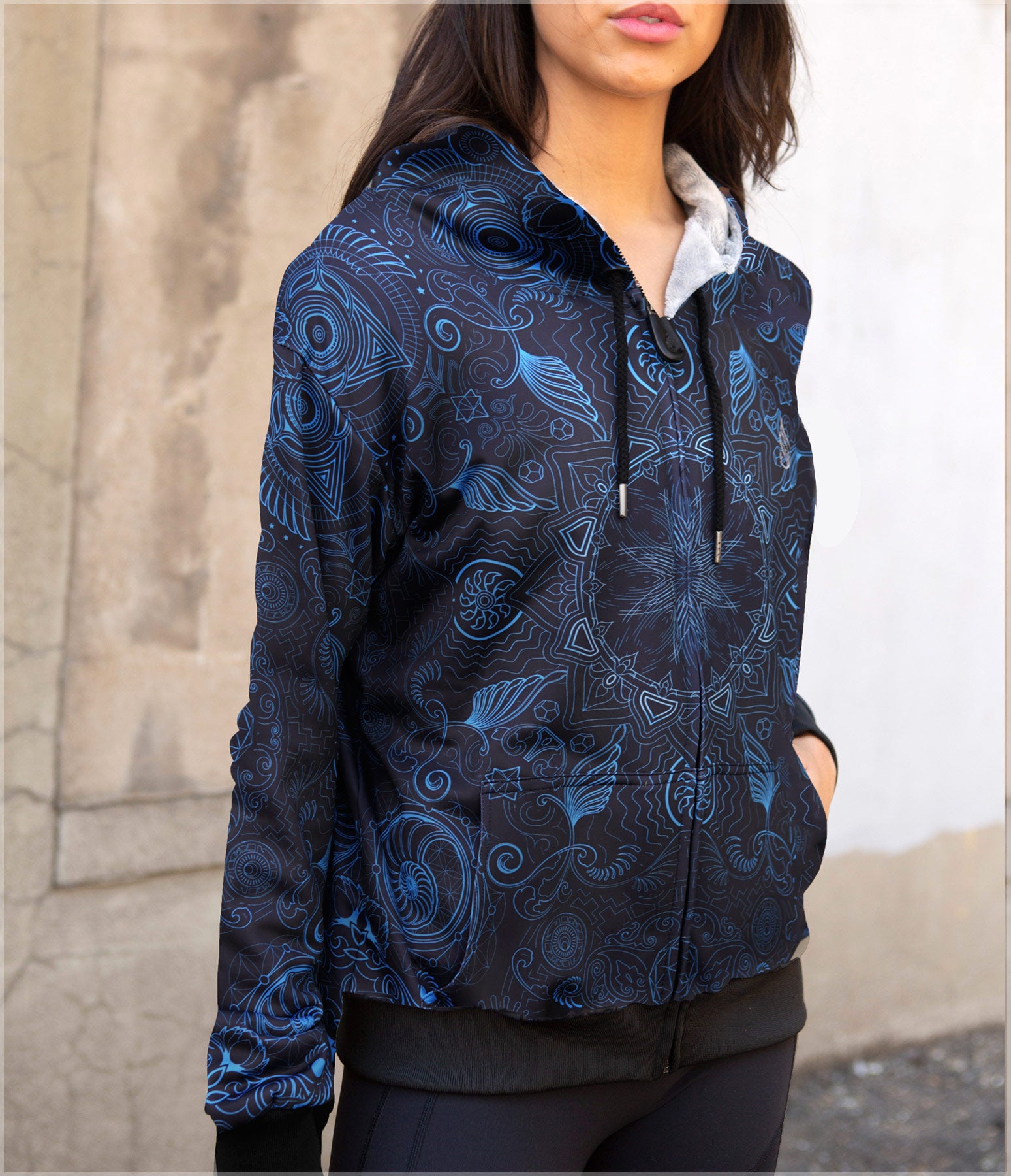 Arc Reactor Women's Sherpa Hoodie by Threyda