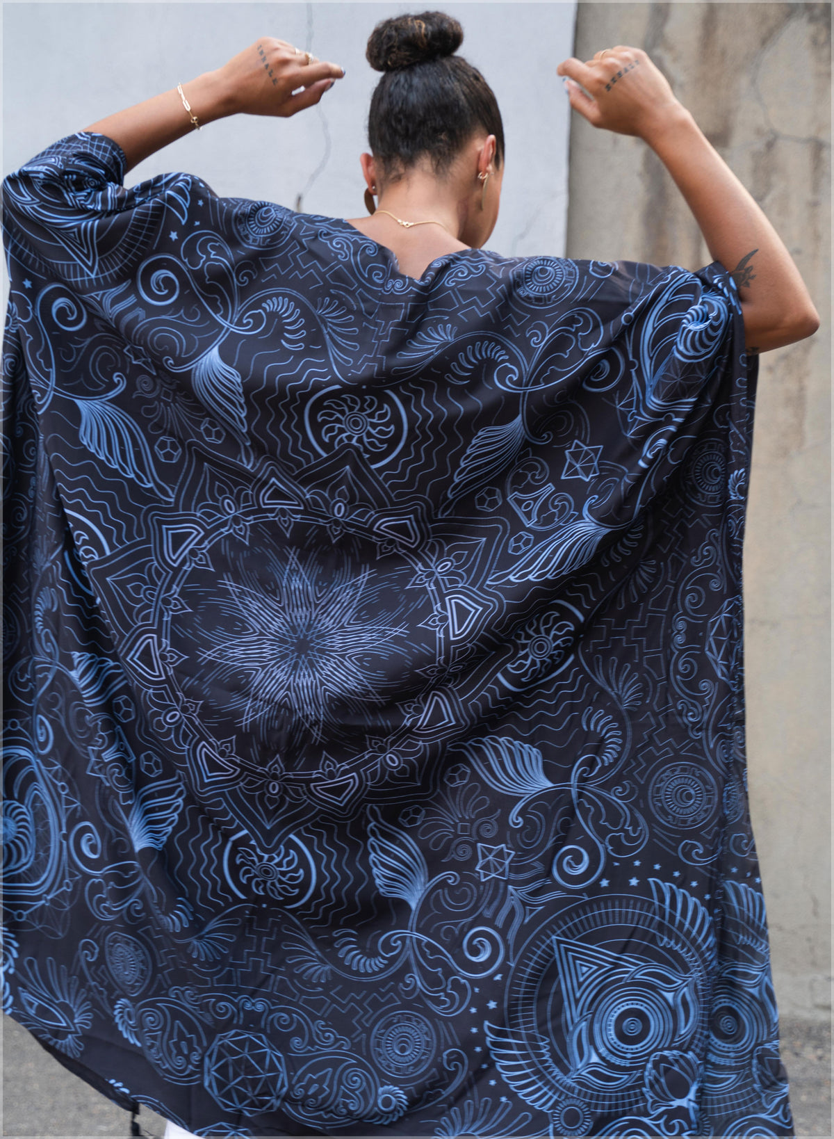 Arc Reactor Long Kimono by Mugwort