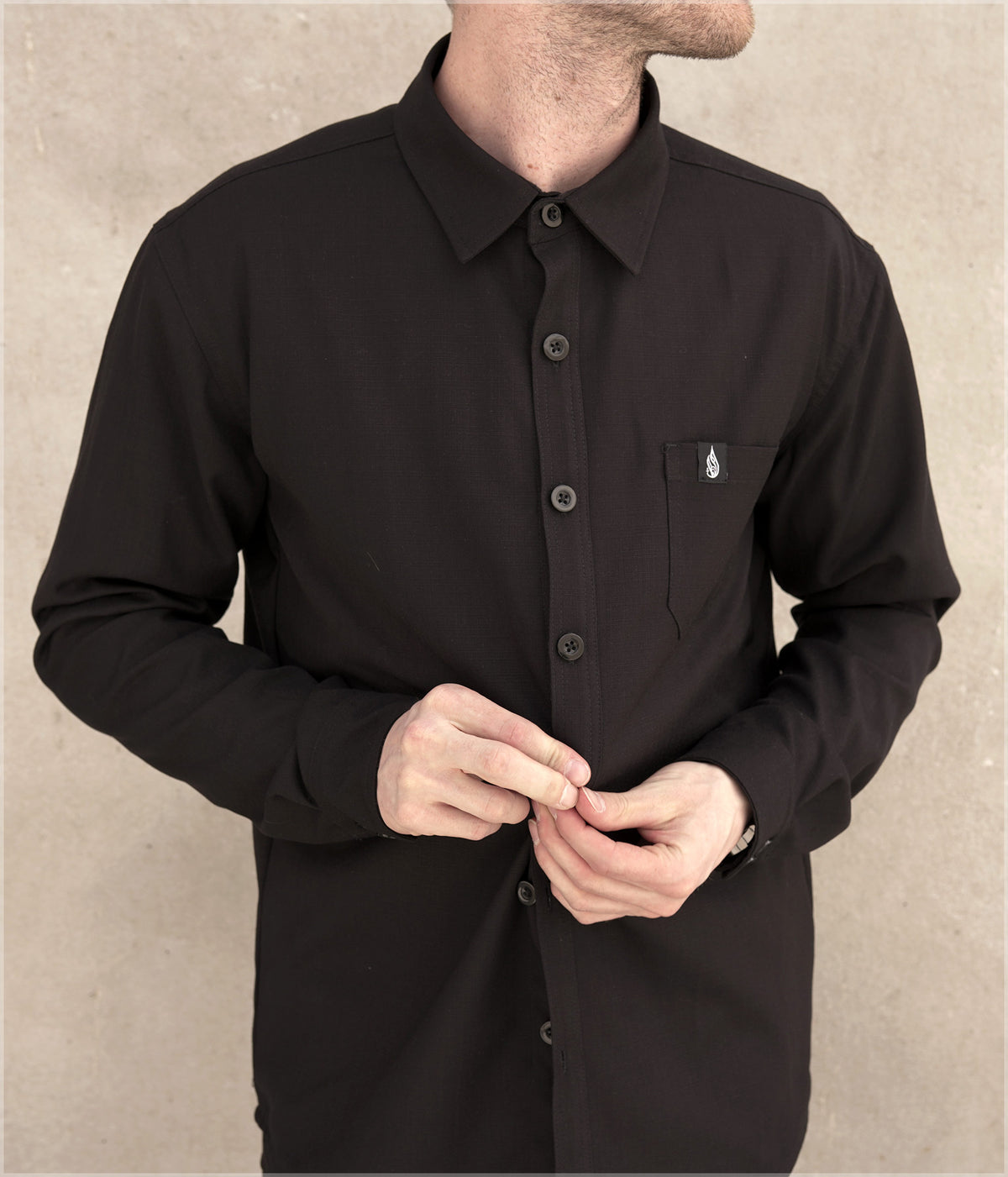 Arc Button Down Shirt by Mugwort