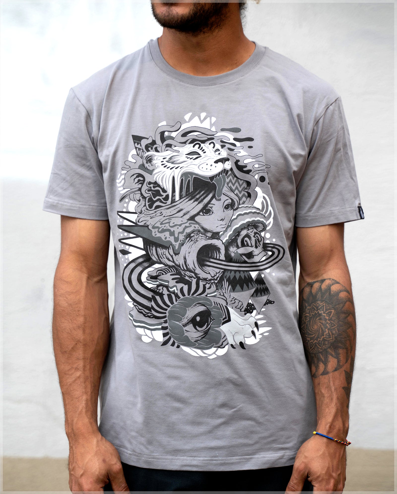 Mush and Groove Screenprint Tee by Travis Gillan