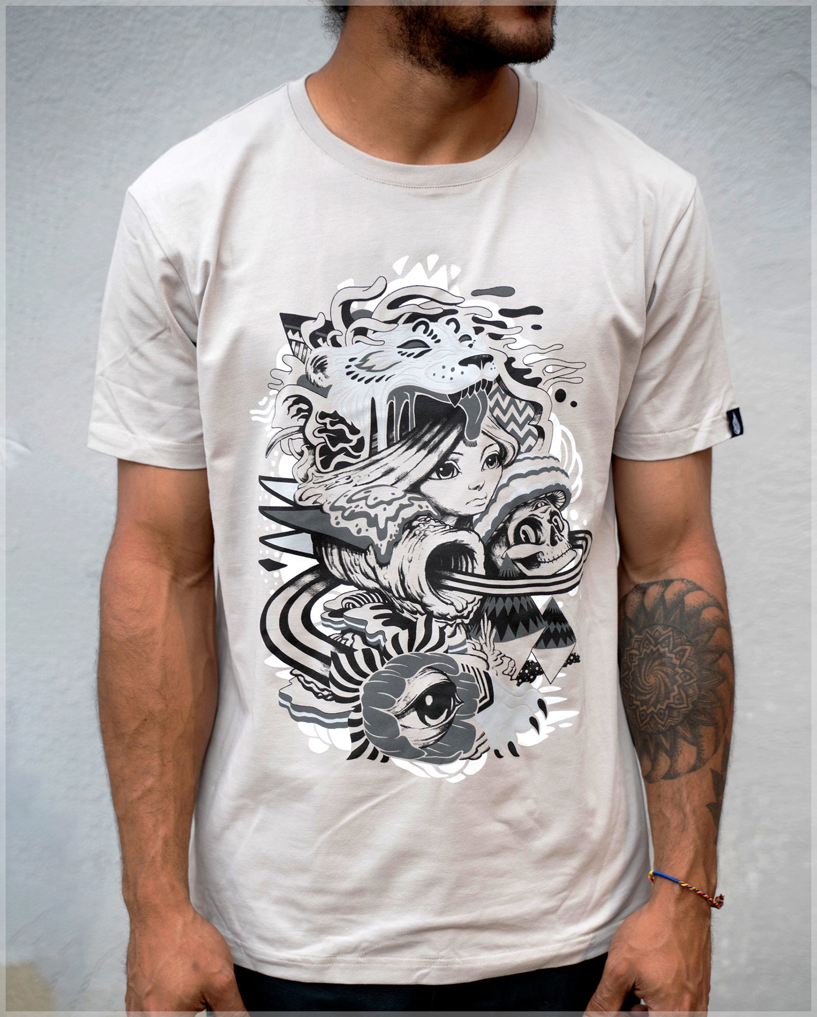 Mush and Groove Screenprint Tee by Travis Gillan