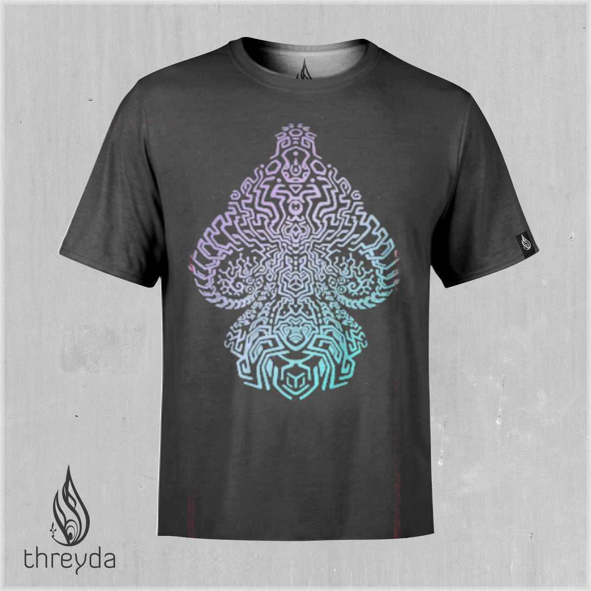 Mycelial Network Colorshifting Screenprint Tee by Fabian Jimenez