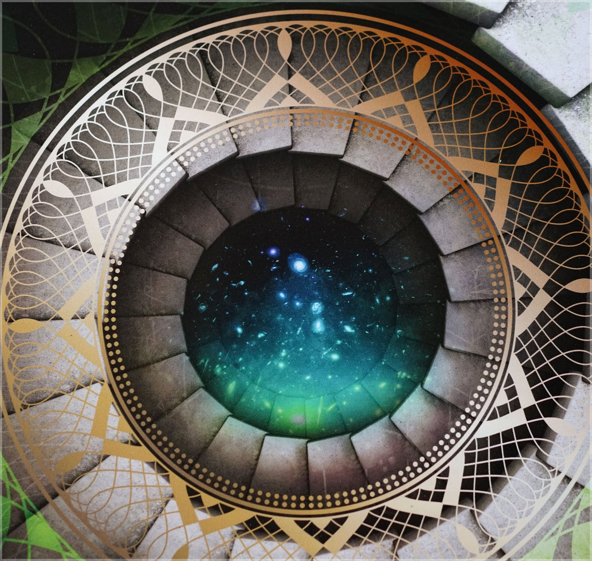 Nebula Portal XL Aluminum Diecut Print by Peter Westermann - 72 HOUR AUCTION