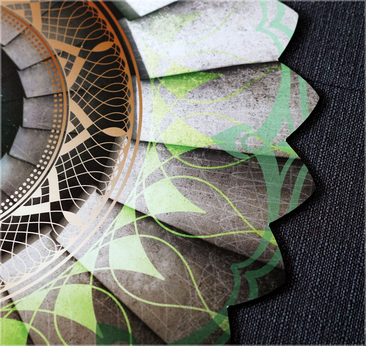 Nebula Portal XL Aluminum Diecut Print by Peter Westermann - 72 HOUR AUCTION