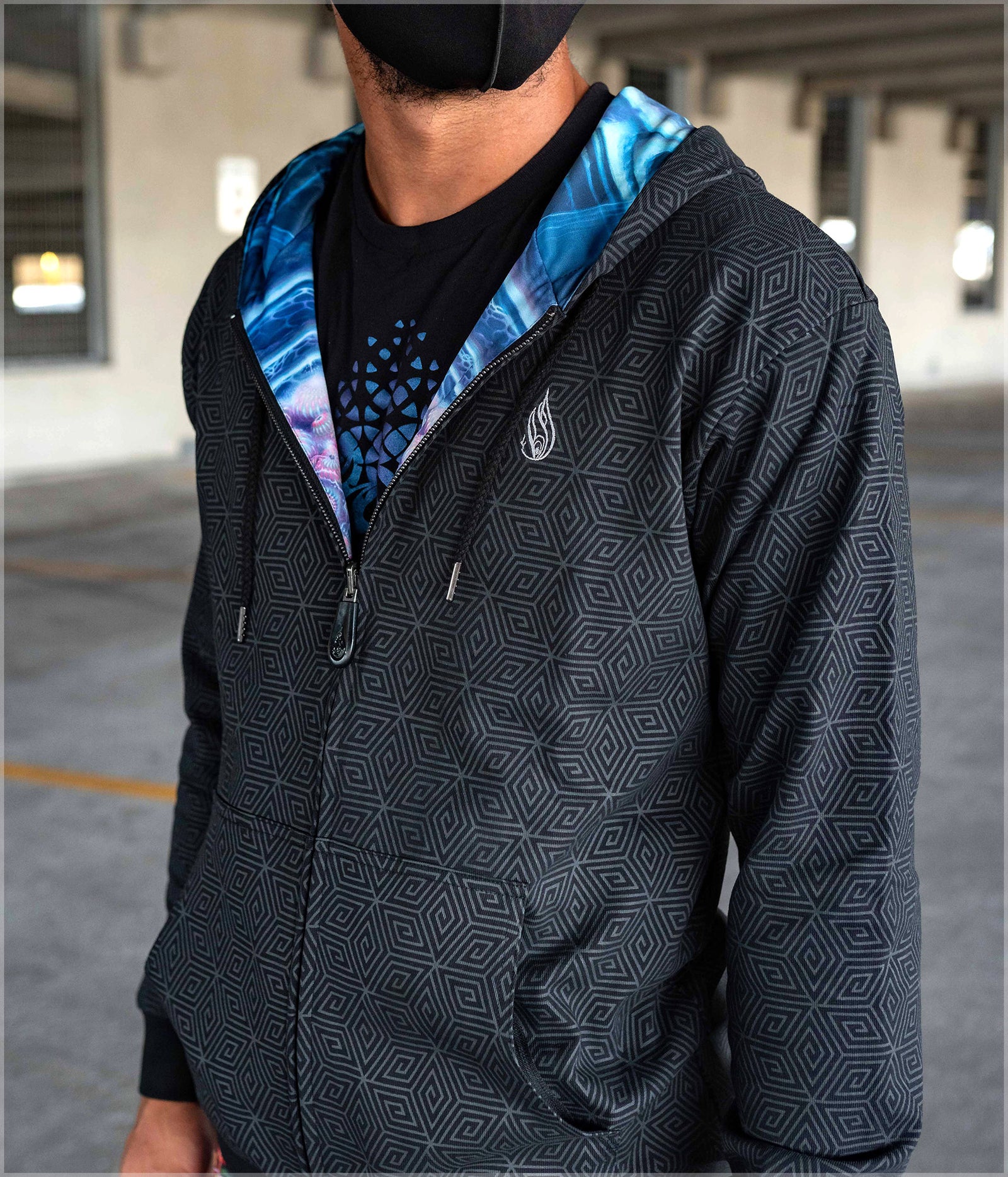 Roots of Creation Midweight Reversible Hoodie by Blake Foster - Misprint