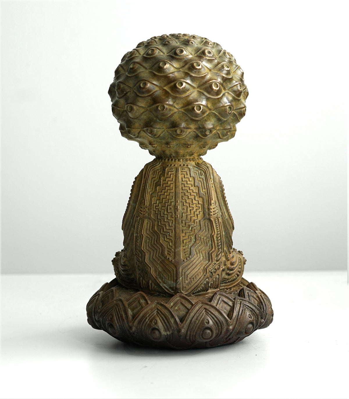 Awakening Buddha Bronze Sculpture by Ben Ridgway