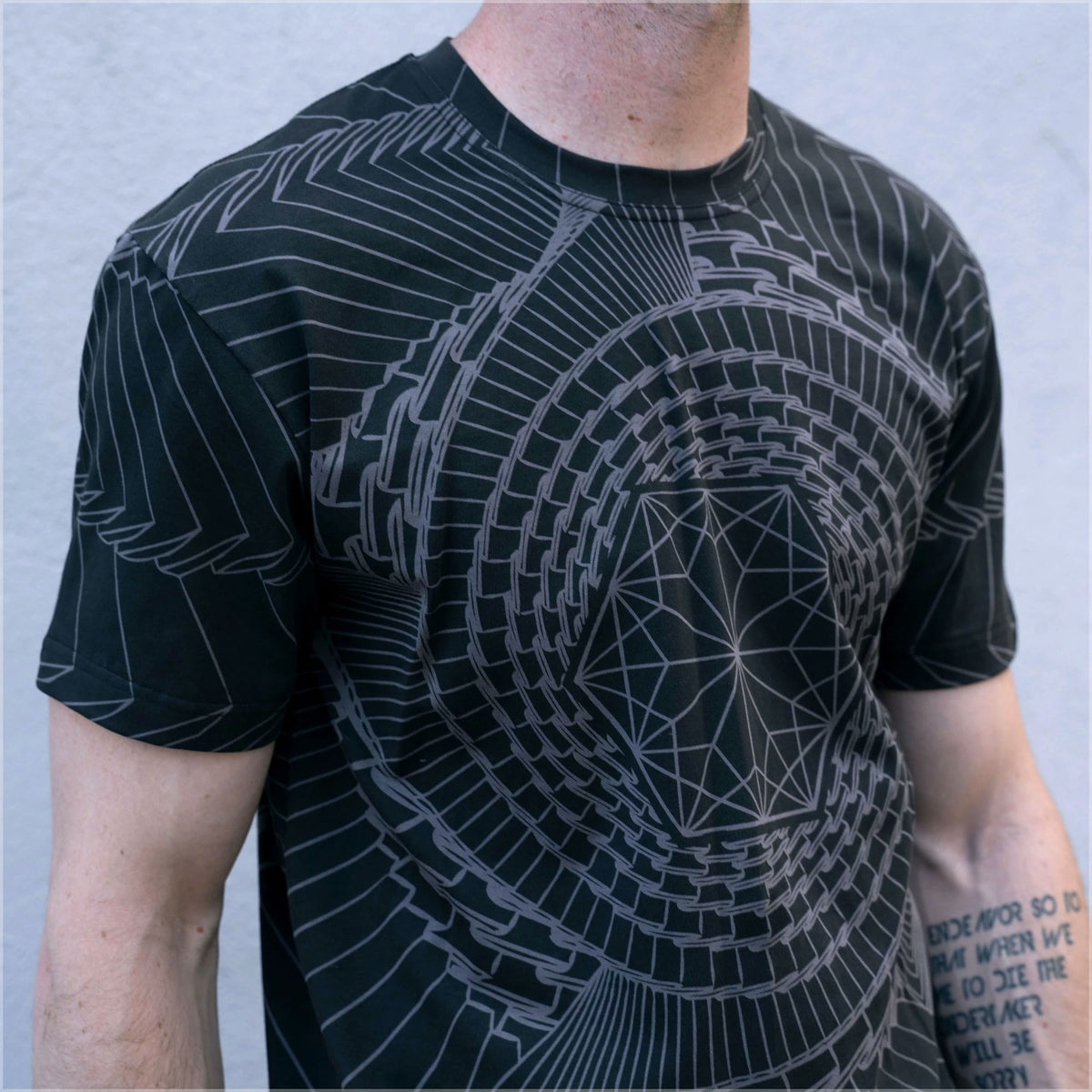 Formation Cotton Tee by Kimi Takemura