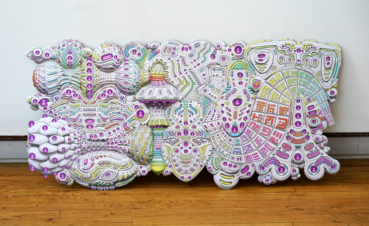 Freeformation Aluminum Diecut Print