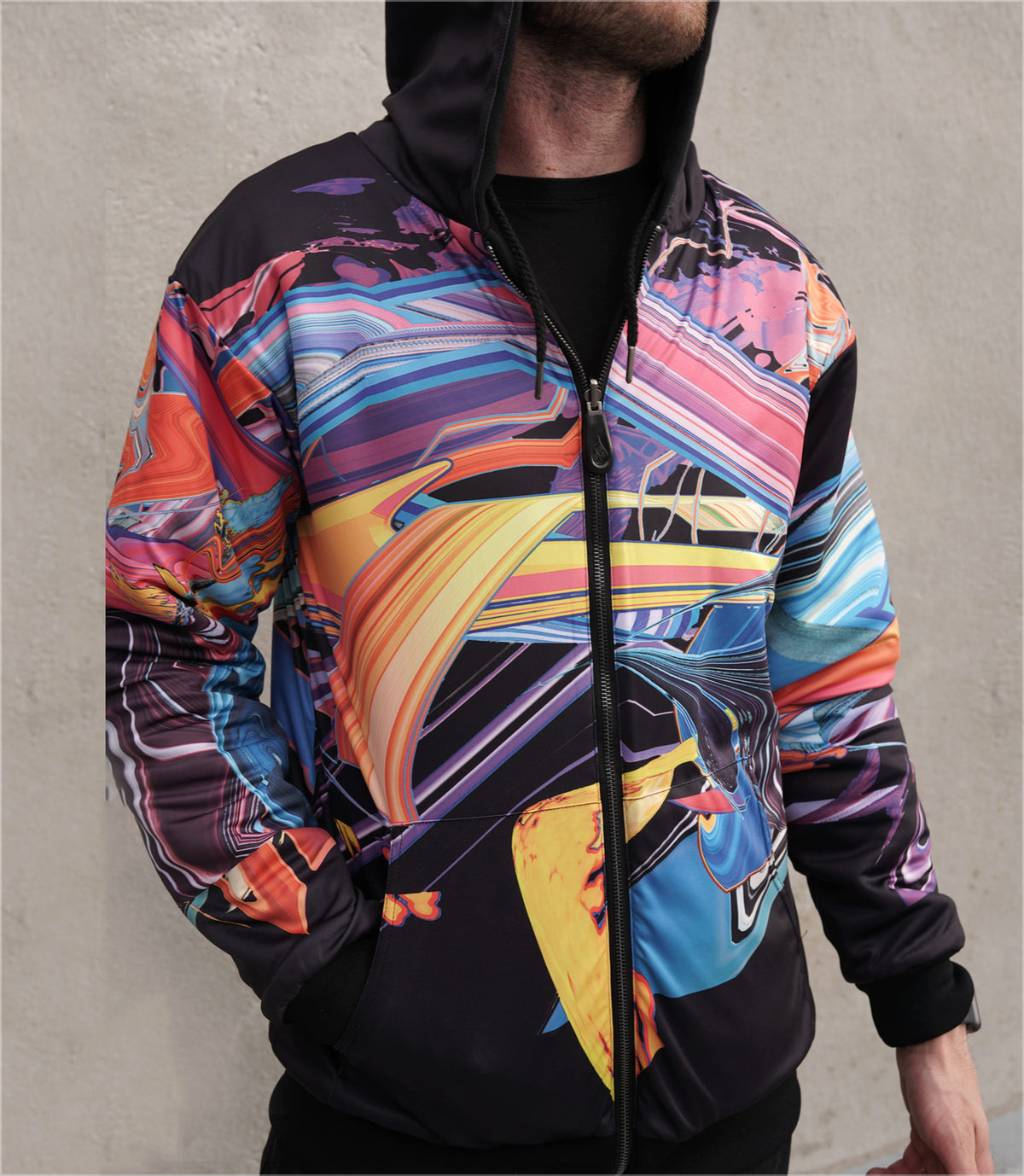 GUI Reversible Heavyweight Hoodie by Android Jones