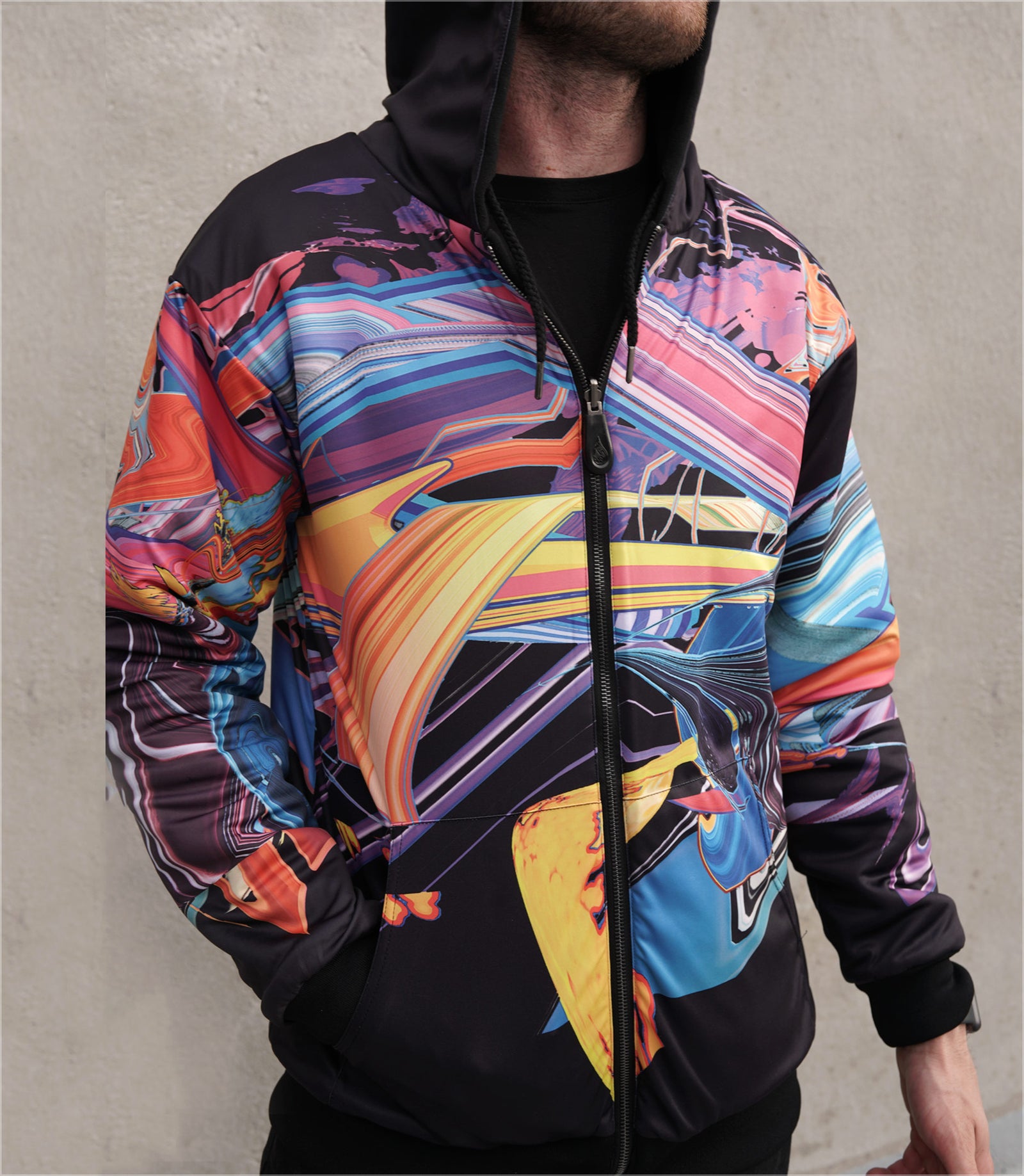 GUI Reversible Heavyweight Hoodie by Android Jones