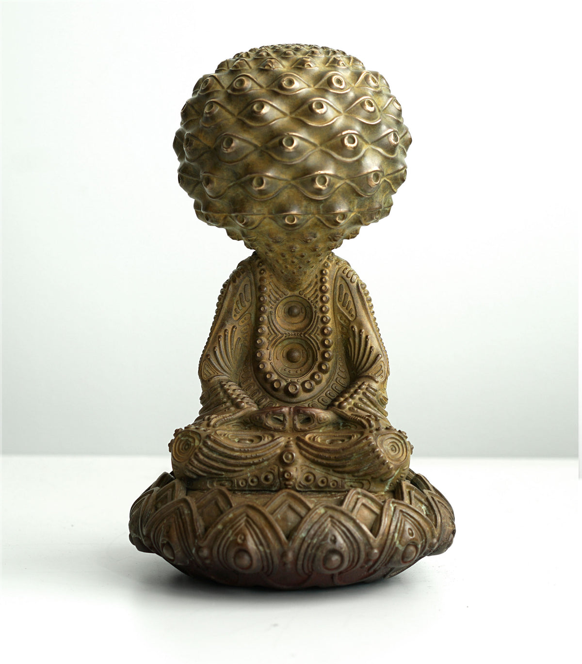 Awakening Buddha Bronze Sculpture by Ben Ridgway