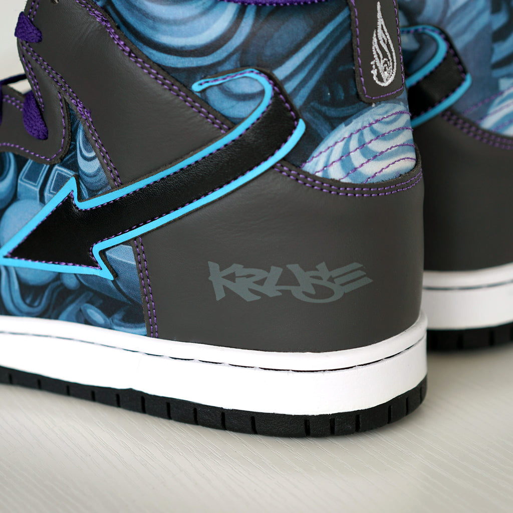 Virola High Top Shoes by Stephen Kruse - Size 9 - 48 HOUR AUCTION