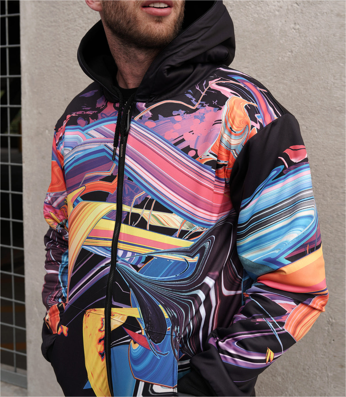 GUI Reversible Heavyweight Hoodie by Android Jones