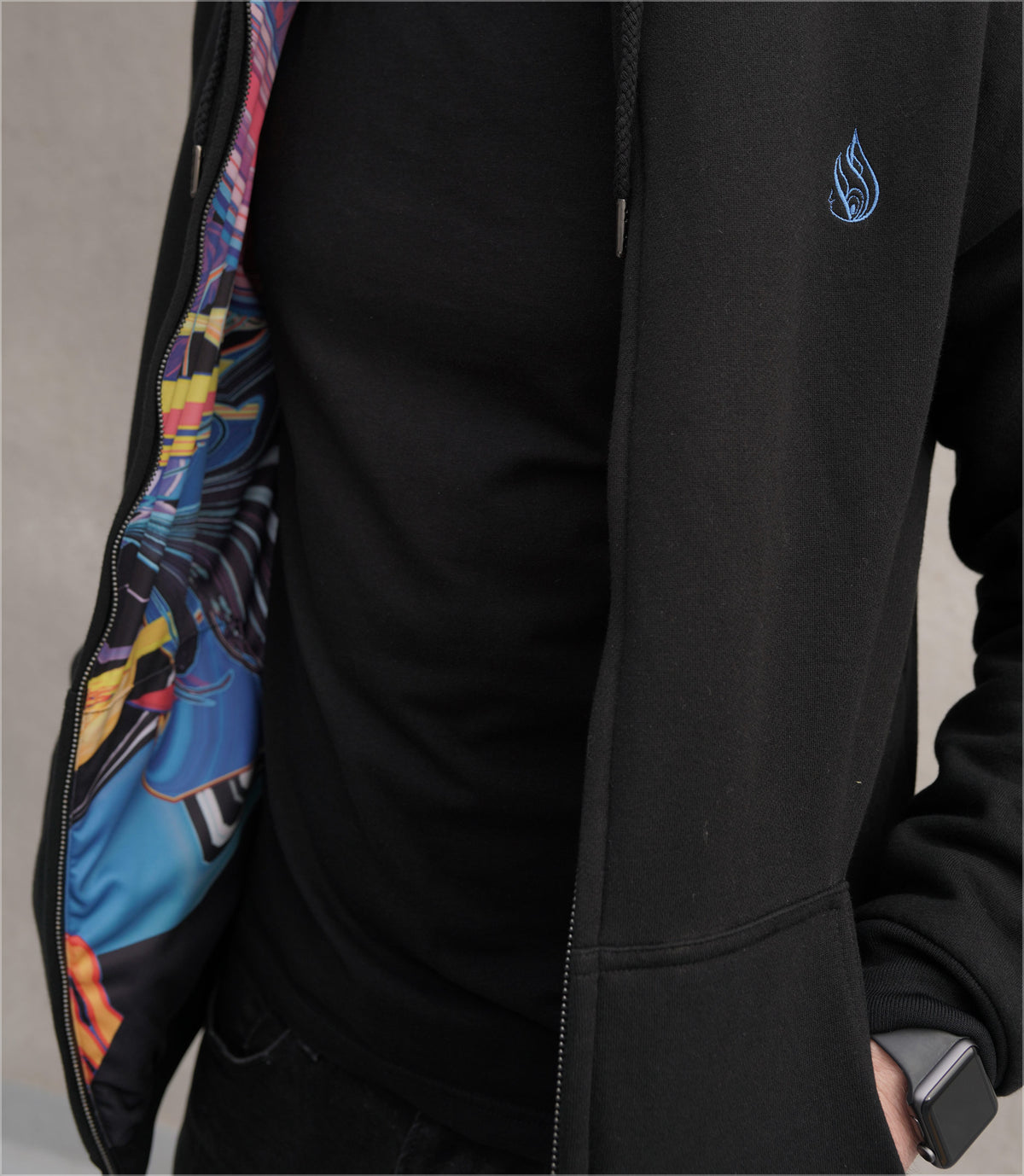 GUI Reversible Heavyweight Hoodie by Android Jones