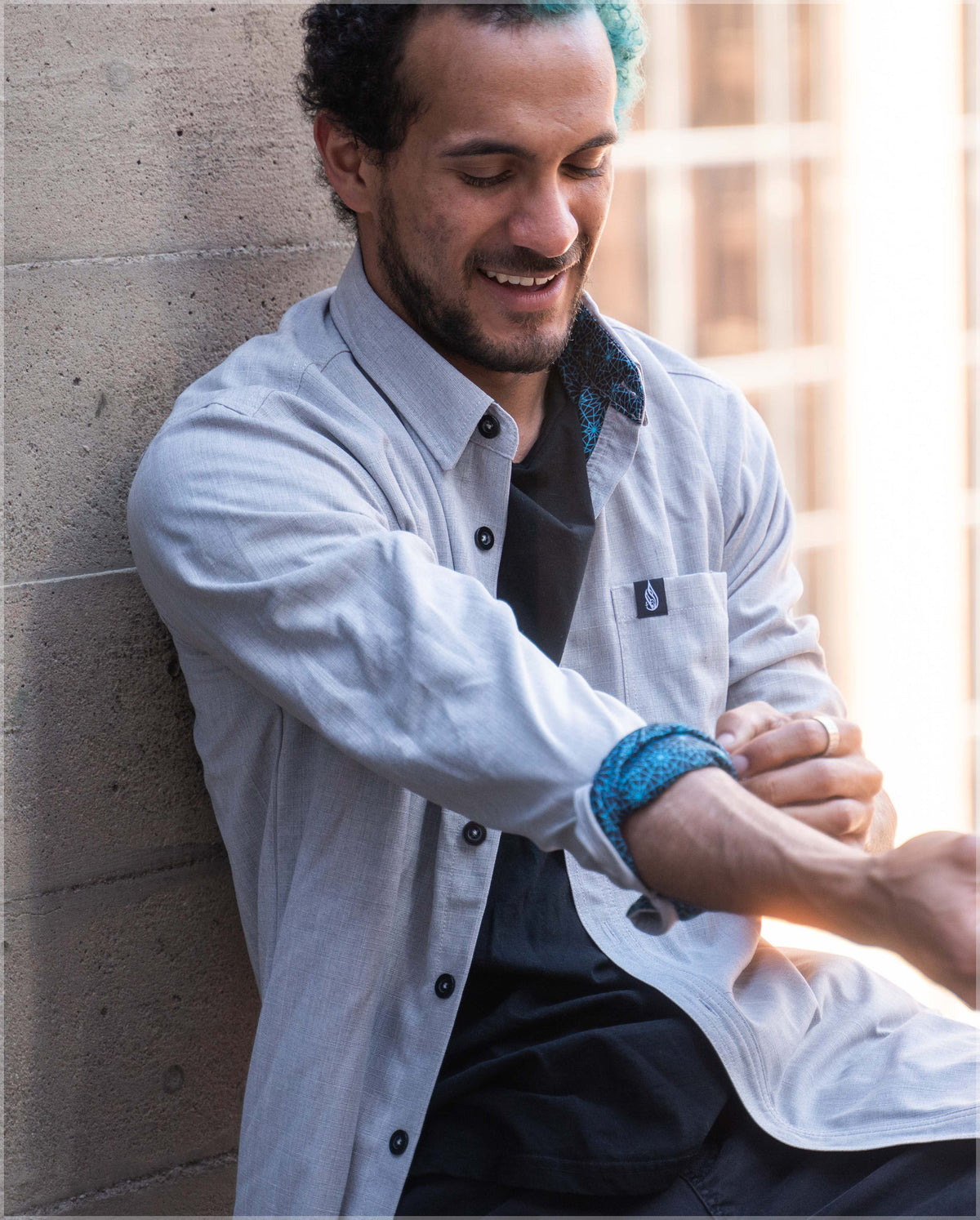 Isometric Button Down by Threyda