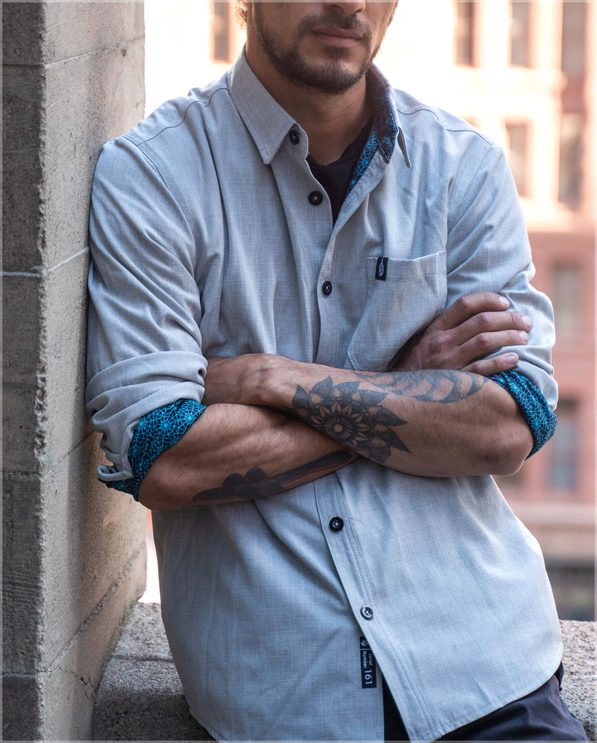 Isometric Button Down by Threyda