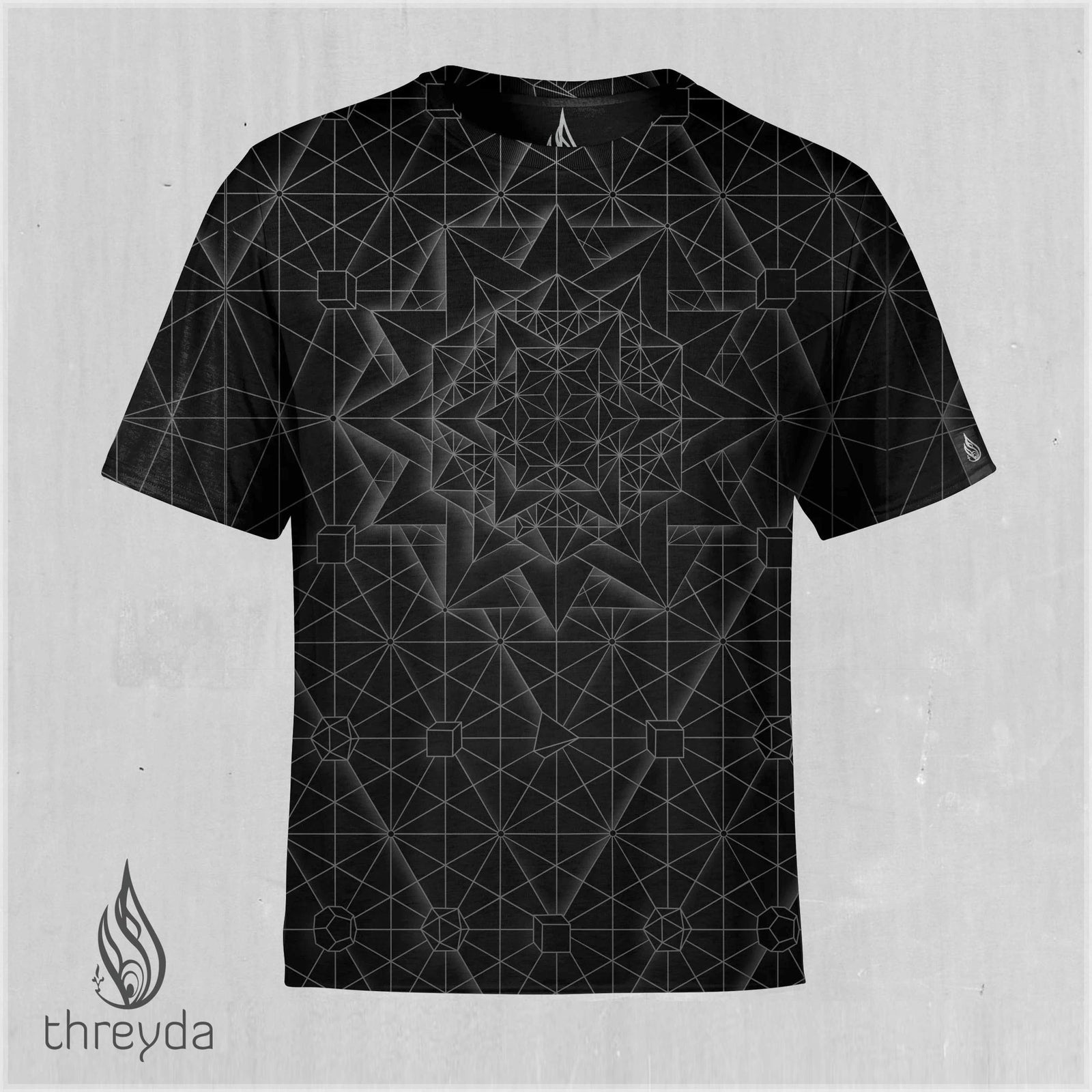 Platonic Solids Tee by Kimi Takemura