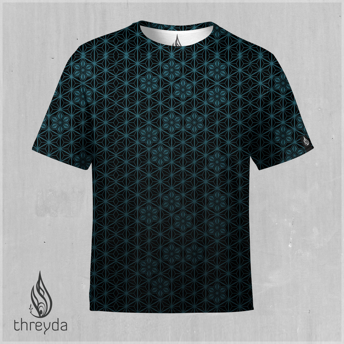 Lattice Sublimation Tee by Threyda