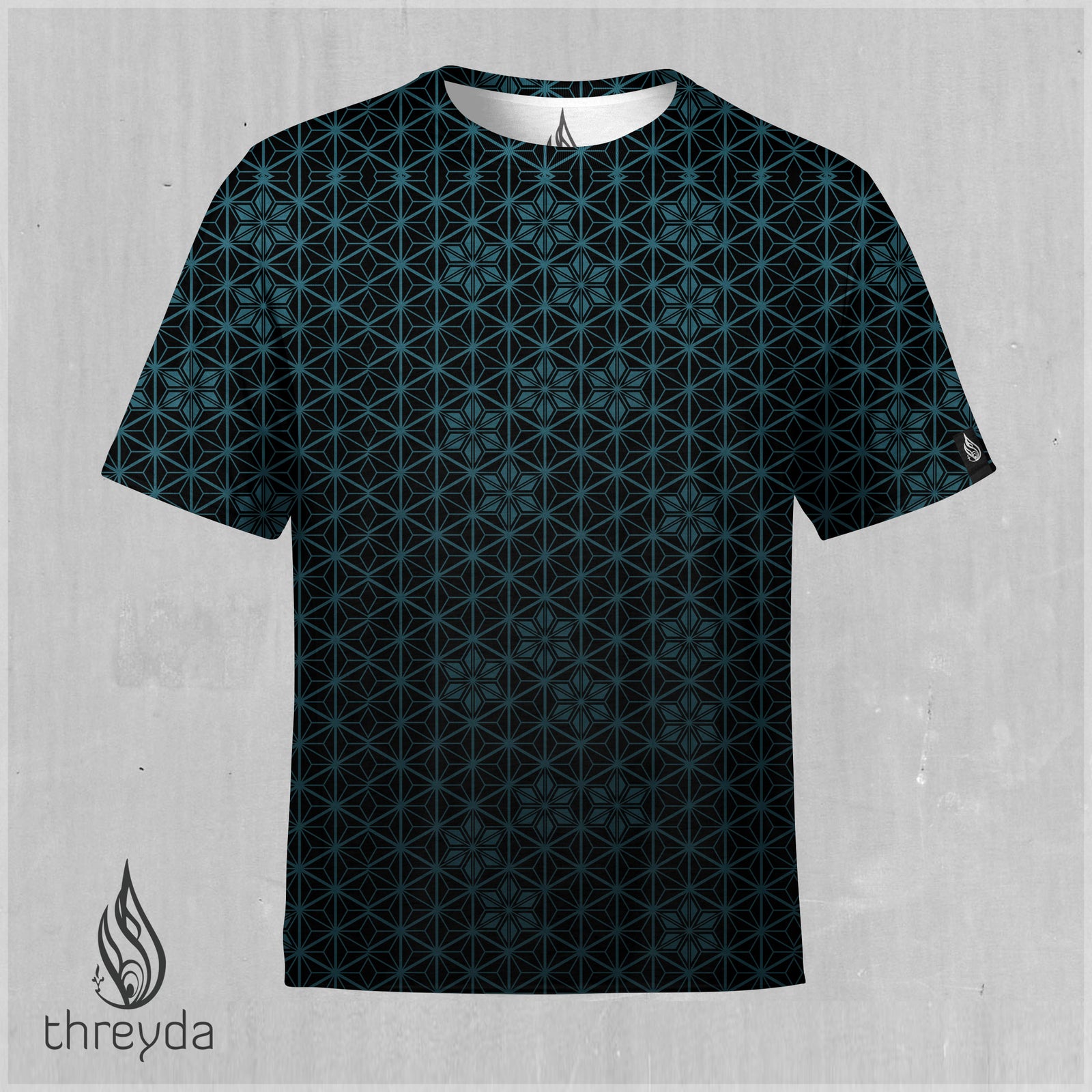 Lattice Sublimation Tee by Threyda