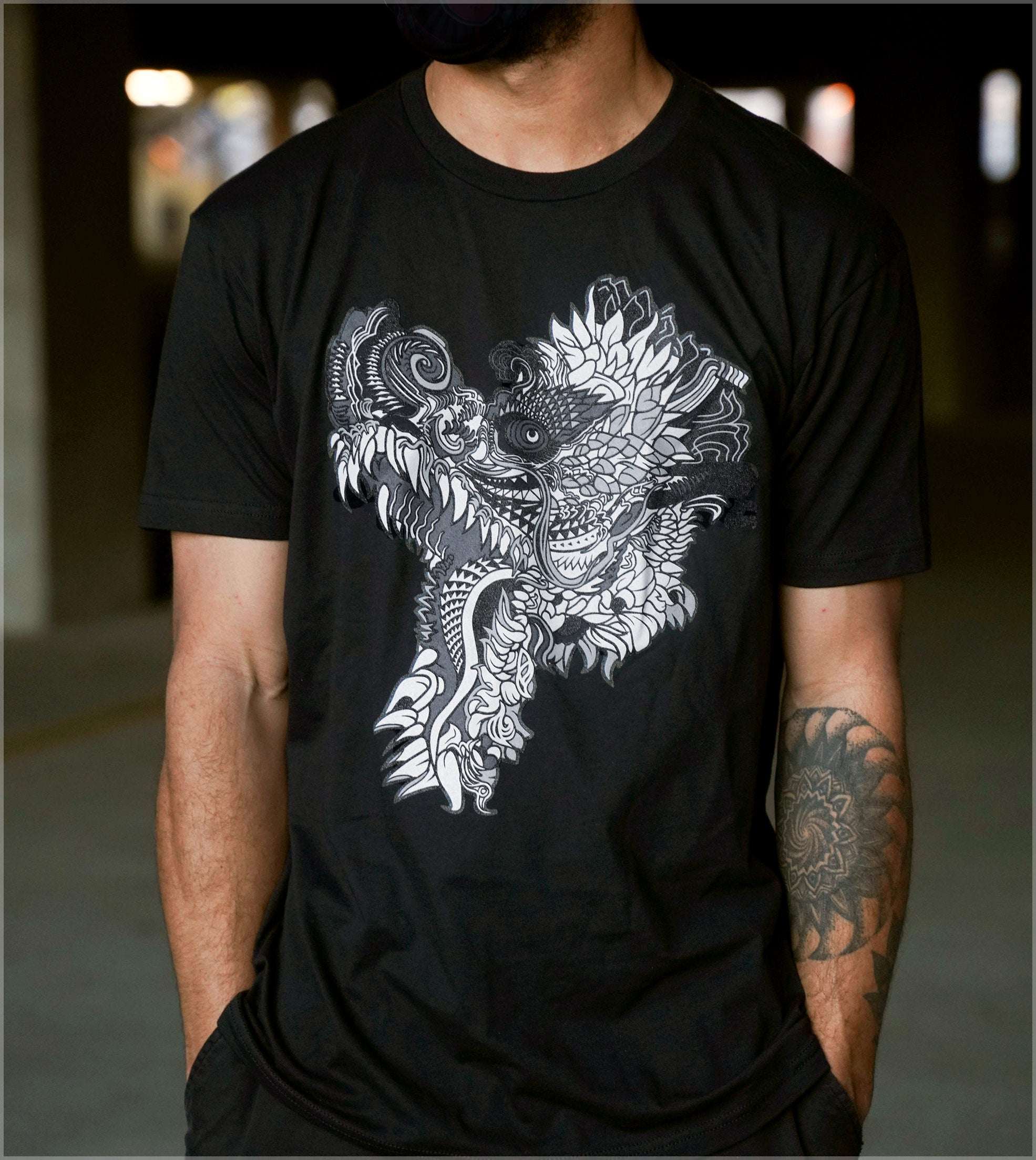 Hummingdragon Screenprint Tee by Android Jones