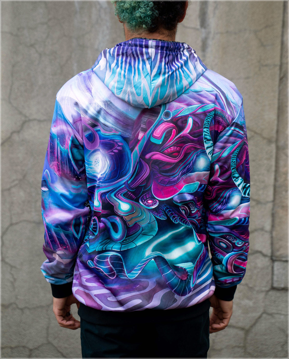 Oracle Midweight Reversible Hoodie by Threyda