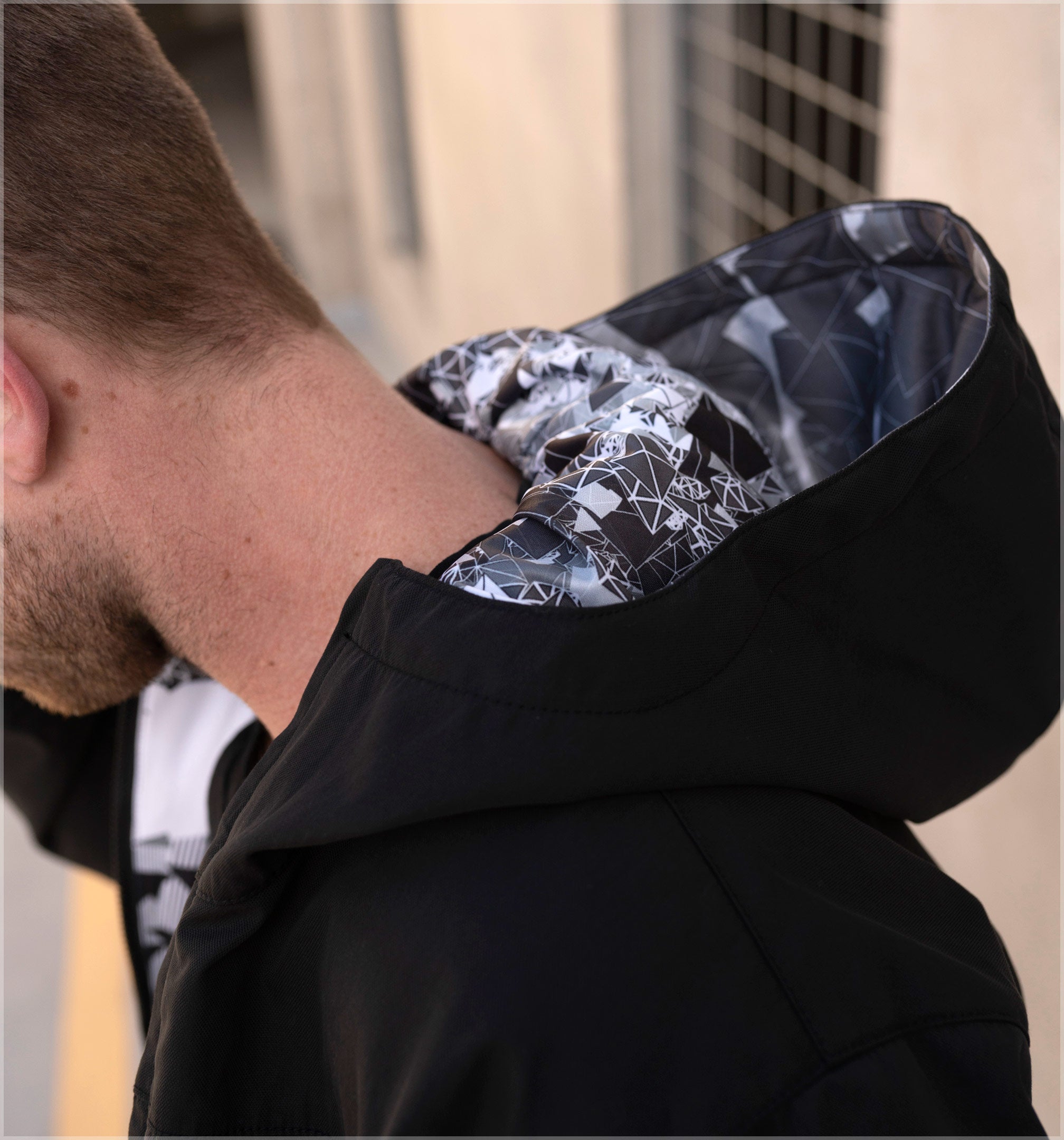 Mountain fly sticker jacket top