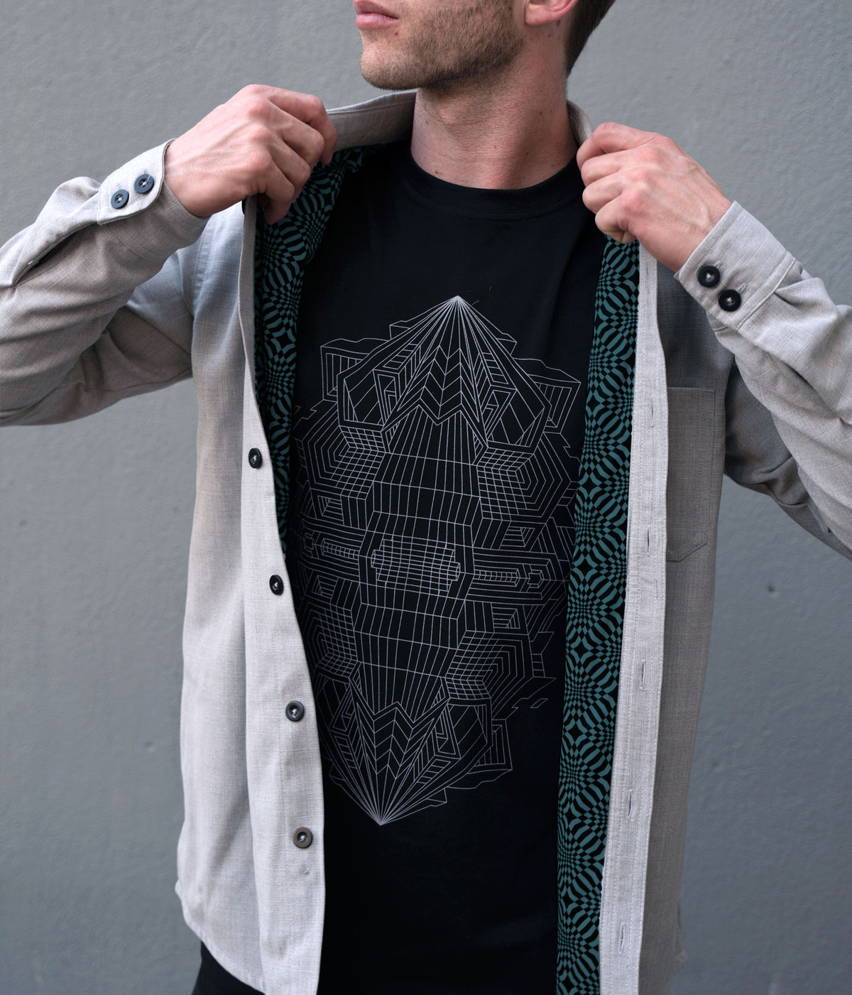 Oracle Button Down Shirt by Threyda