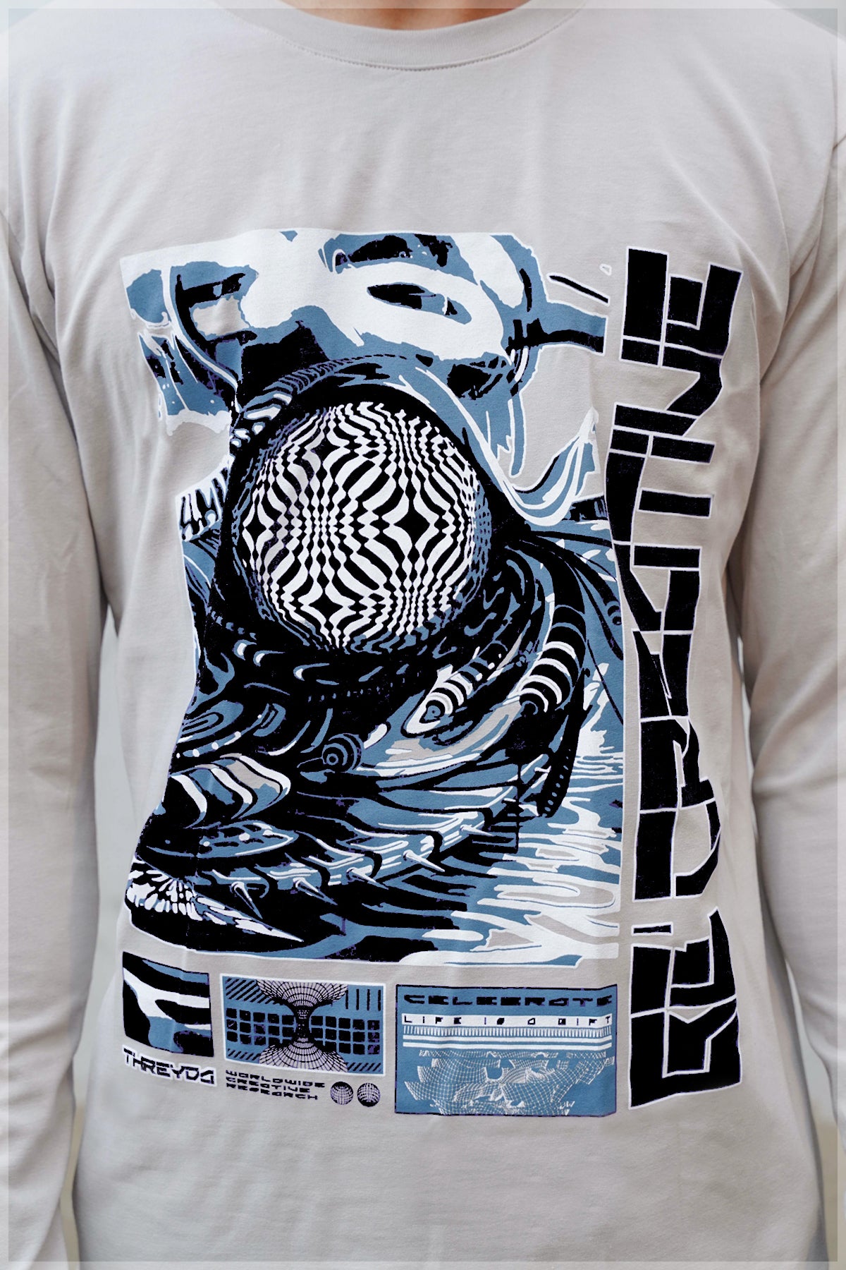 Oracle Screenprint Longsleeve by Threyda x Apex