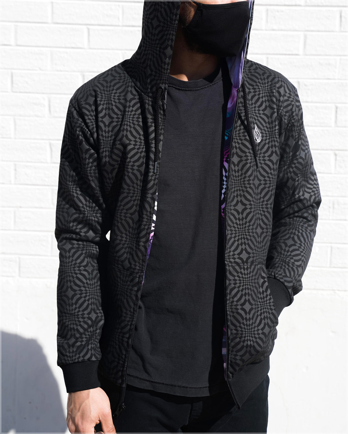 Oracle Midweight Reversible Hoodie by Threyda